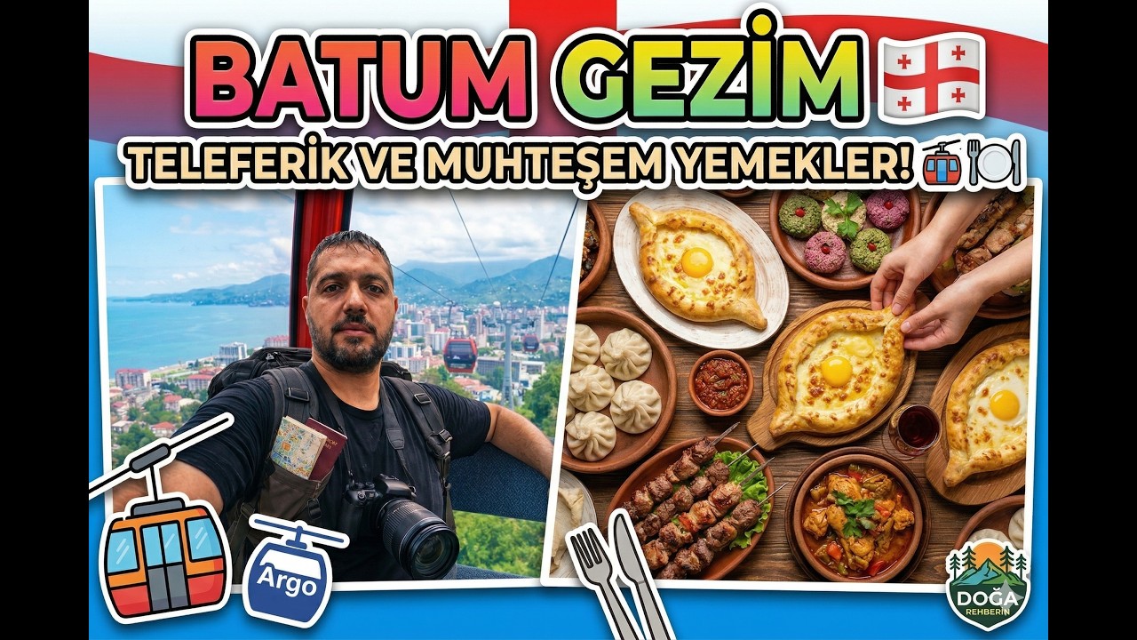 Vizesiz,Pasaportsuz Sadece Kimlikle Yurtdışı Seyahati PART 2 - BATUM G&Uuml;RCİSTAN