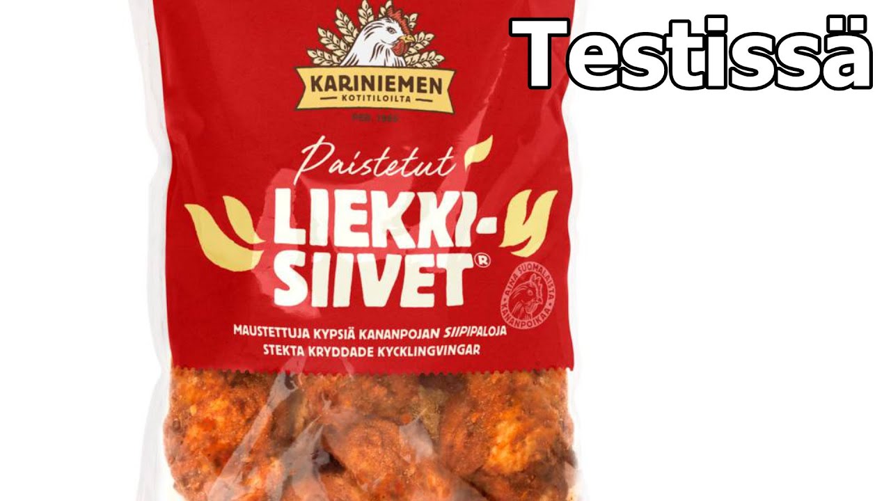 Testissä: Kariniemen Paistetut Liekkisiivet