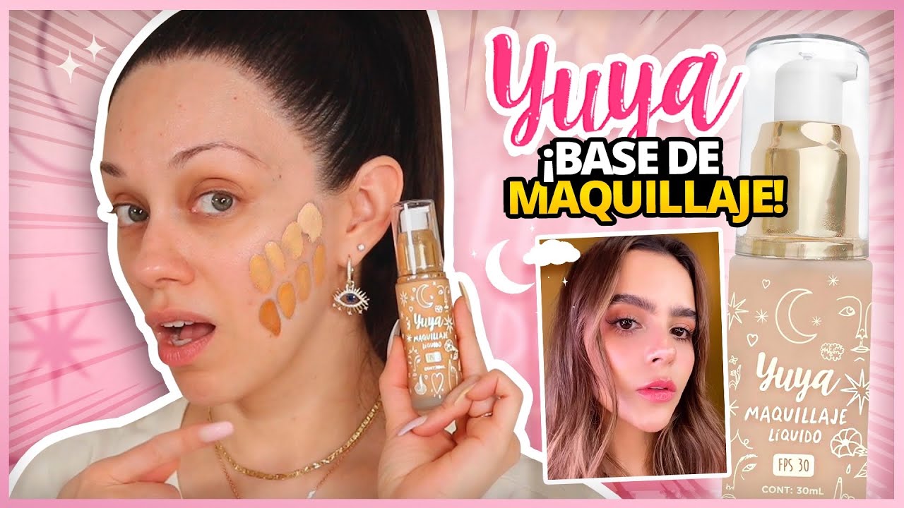 YUYA BASE DE MAQUILLAJE: SOLAMENTE 8 TONOS? LA PONEMOS A PRUEBA EXTREMA!