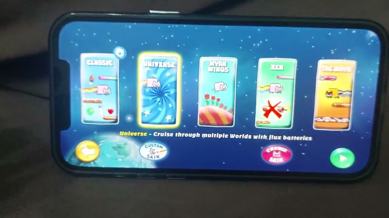 (Nyan Cat Lost In Space) все 5 карты геймплей 