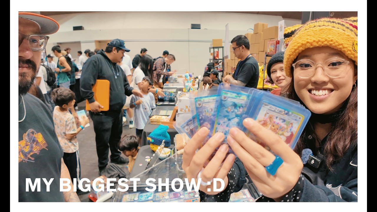 my biggest show yet! | eastbay card show