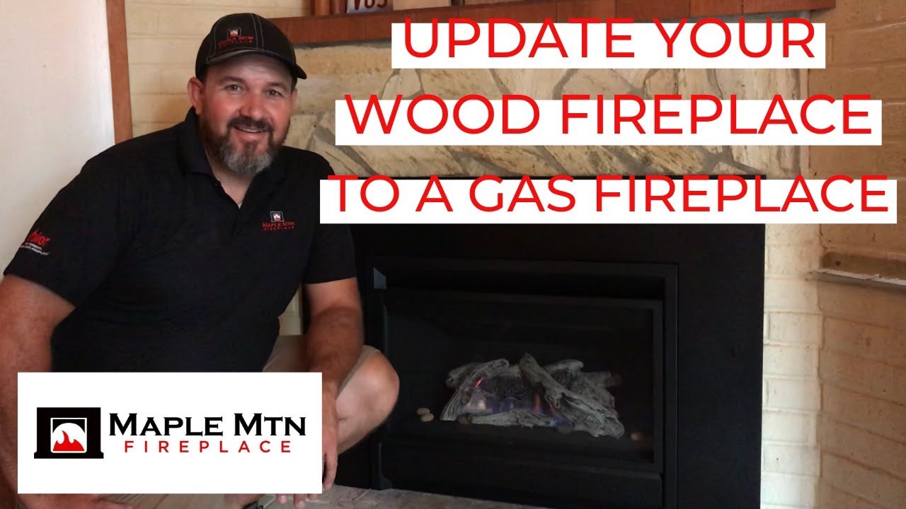 Update Your Wood Fireplace to a Gas Fireplace