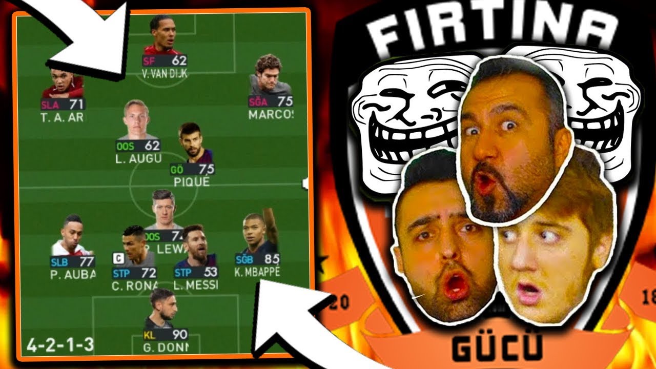 FORVETLER DEFANSTA,DEFANSLAR FORVETTE ! MİX CHALLENGE !! - PES 2019 EKİBEGEL !