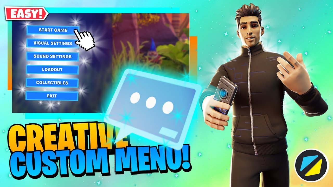 Create a Custom Game Menu in Fortnite Creative