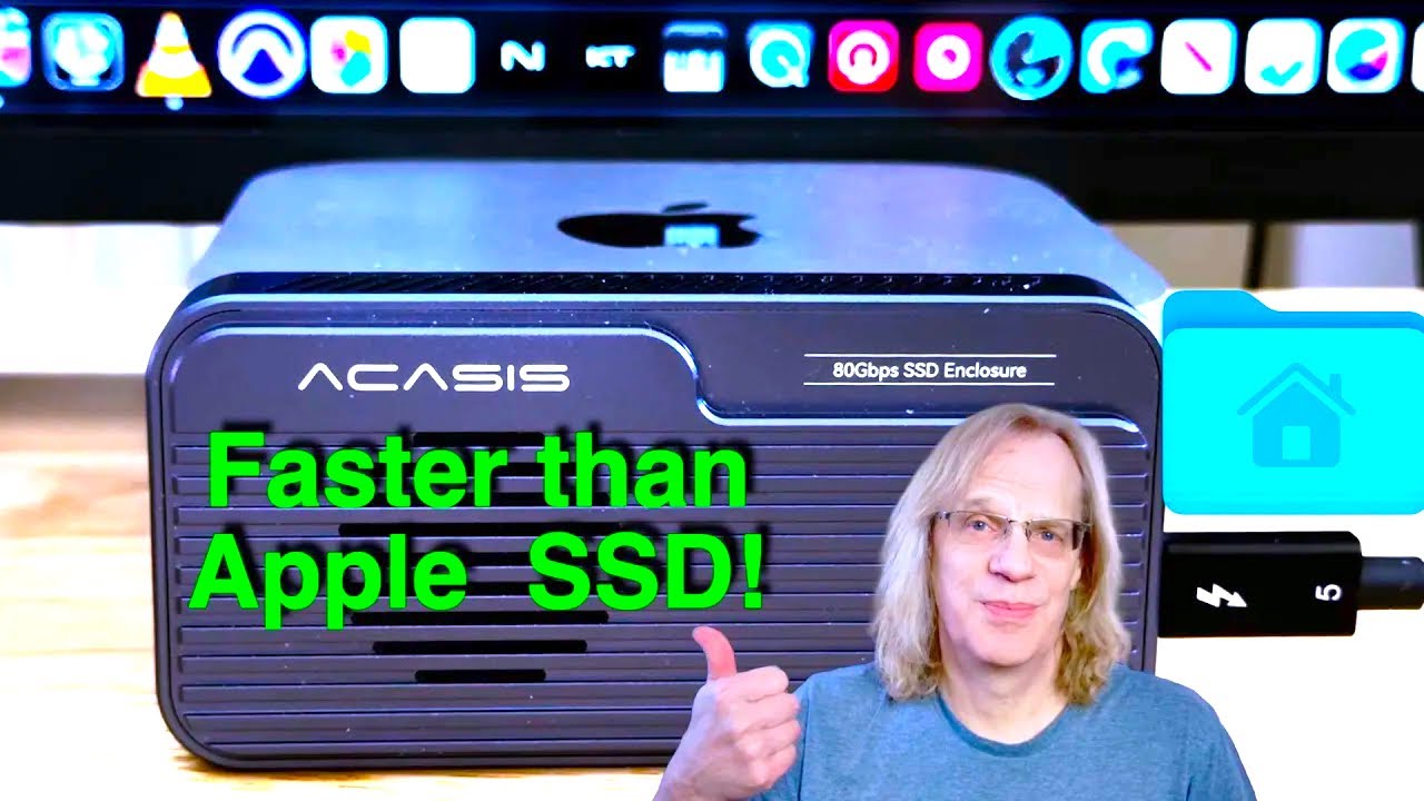 Ultimate SSD for M4 Pro, M4 Max and M3 Ultra. ACASIS TB 501 Pro Thunderbolt 5.