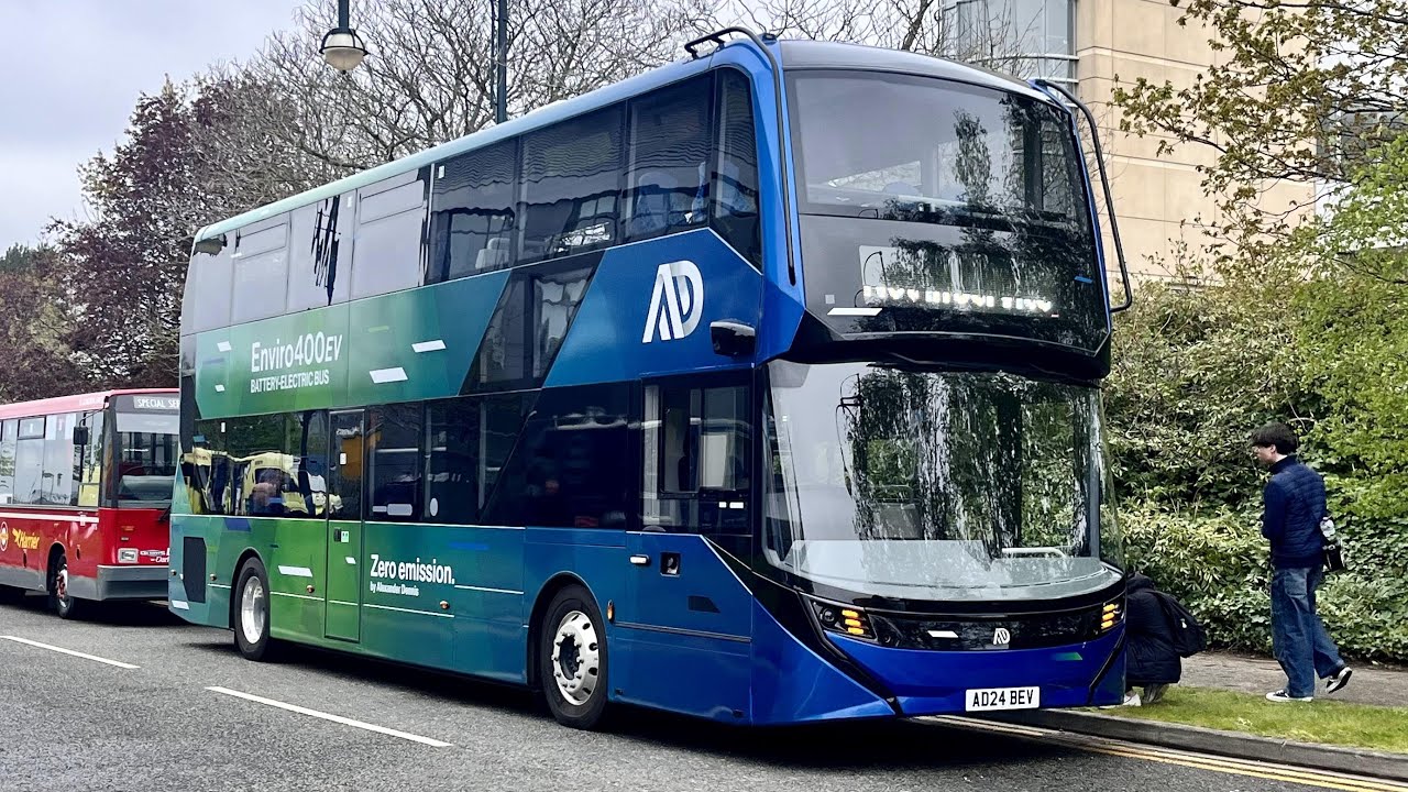 *New EV Demo!* | ADL Enviro400EV NG - AD24 BEV | ADL Open Day Shuttle
