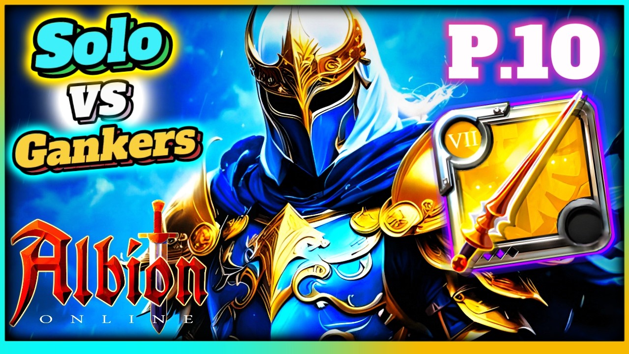 🔥АННИКВИЛИРОВАНИЕ ГАНКЕРОВ ЭПИЧНО🔥соло против ганкеров P10 // albion online