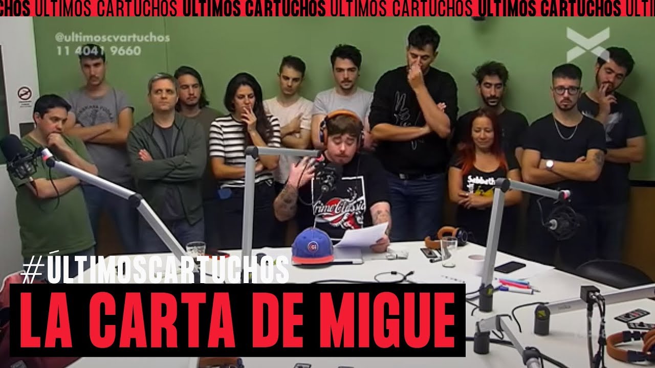La emotiva carta de Migue Granados
