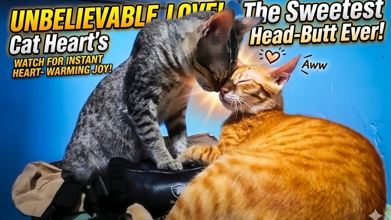 My Ginger Cat Has a Boyfriend? 😻 Cutest Love Story Ever!