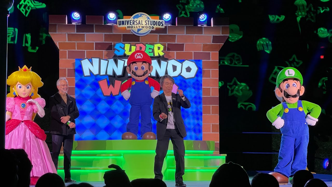 🔴 Live Super Nintendo World Opening Ceremony At Universal Studios Hollywood