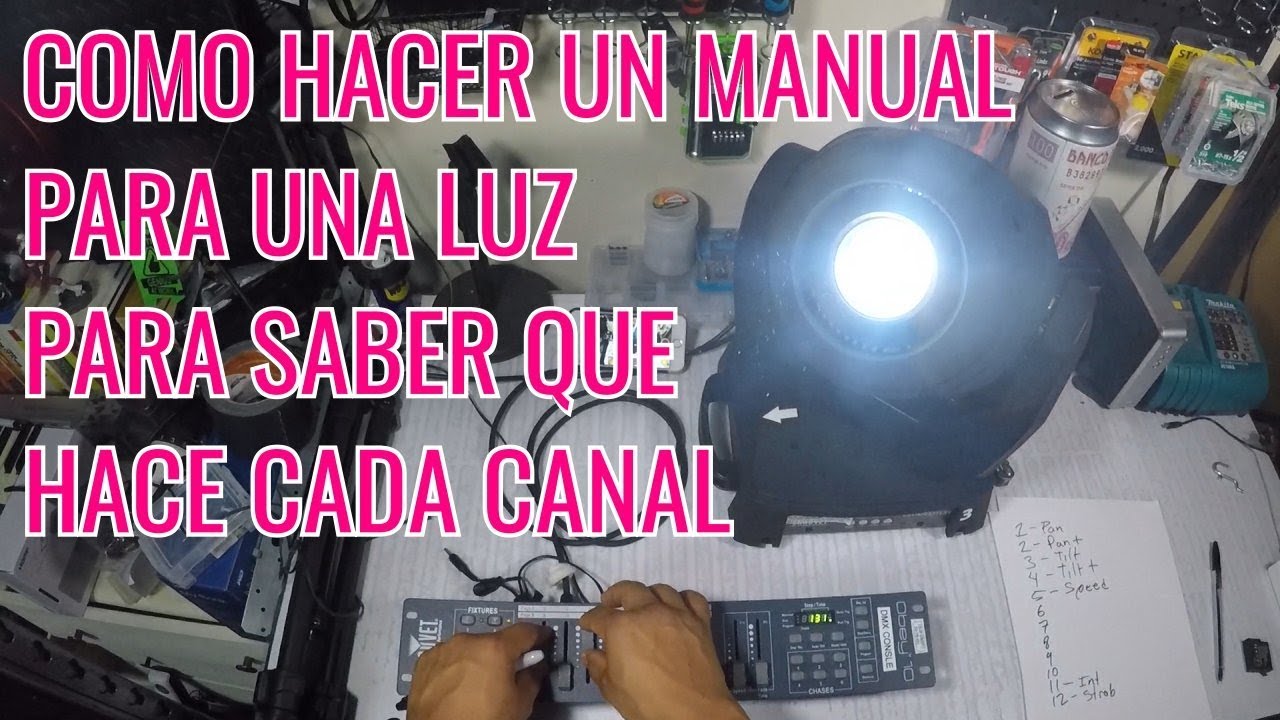 Como sacar las funciones de nuestra luz cuando no tenemos el manual