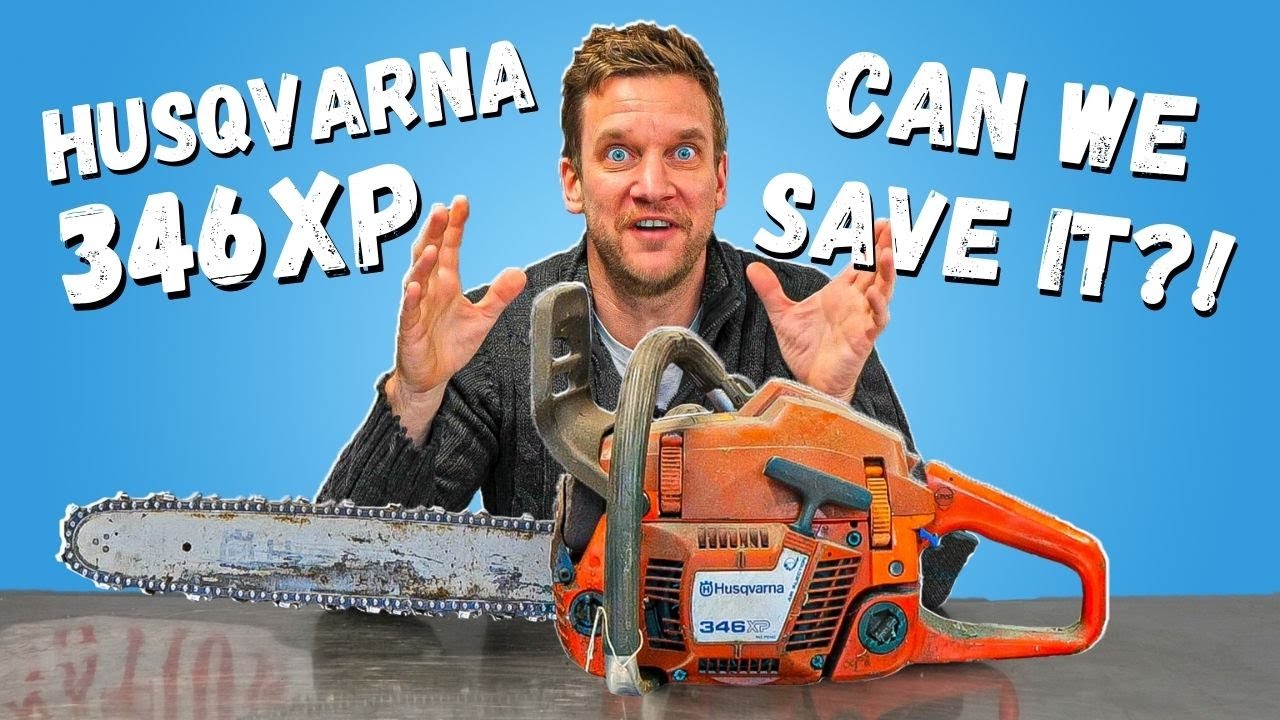 Husqvarna 346XP — сможем ли мы спасти лучшую бензопилу в мире?