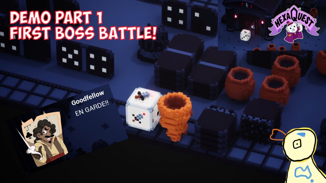 Unique 'dice-builder' RPG featuring dice vs dominos?! [Spellsided] (formerly Hexaquest)