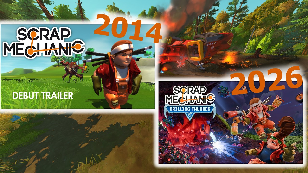 Scrap Mechanic Looking Back to Now & My Future Plan