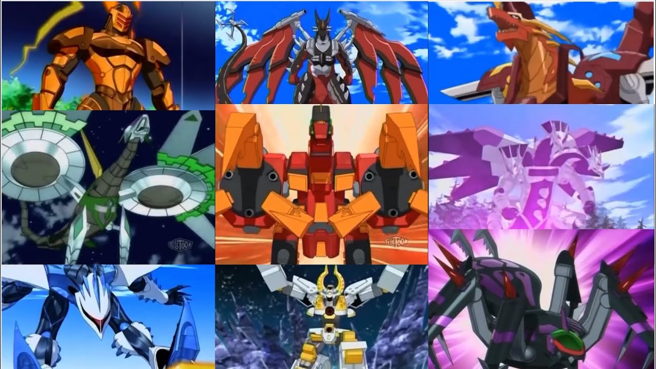 Bakugan New Vestroia: All Mechanical Bakugan