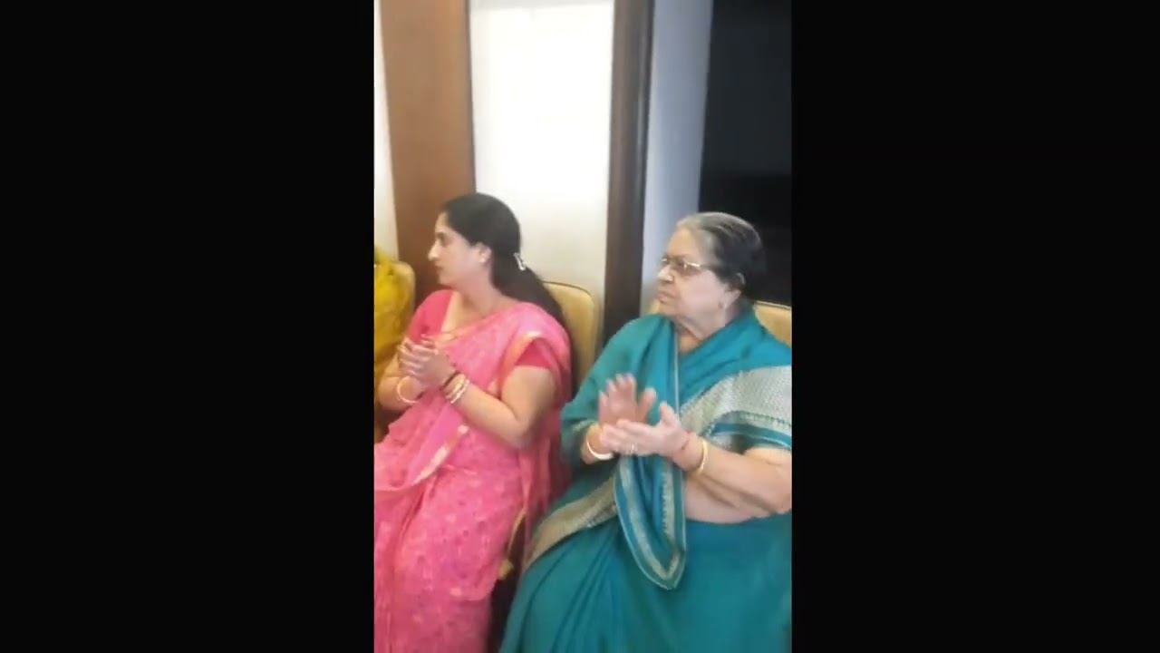 Navratra bhajan at Sonu's home ,2nd April 25