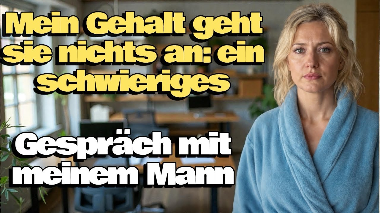 Ich habe meinem Mann die Wahl gelassen: Mein Geld ist nicht für seine Familie bestimmt.