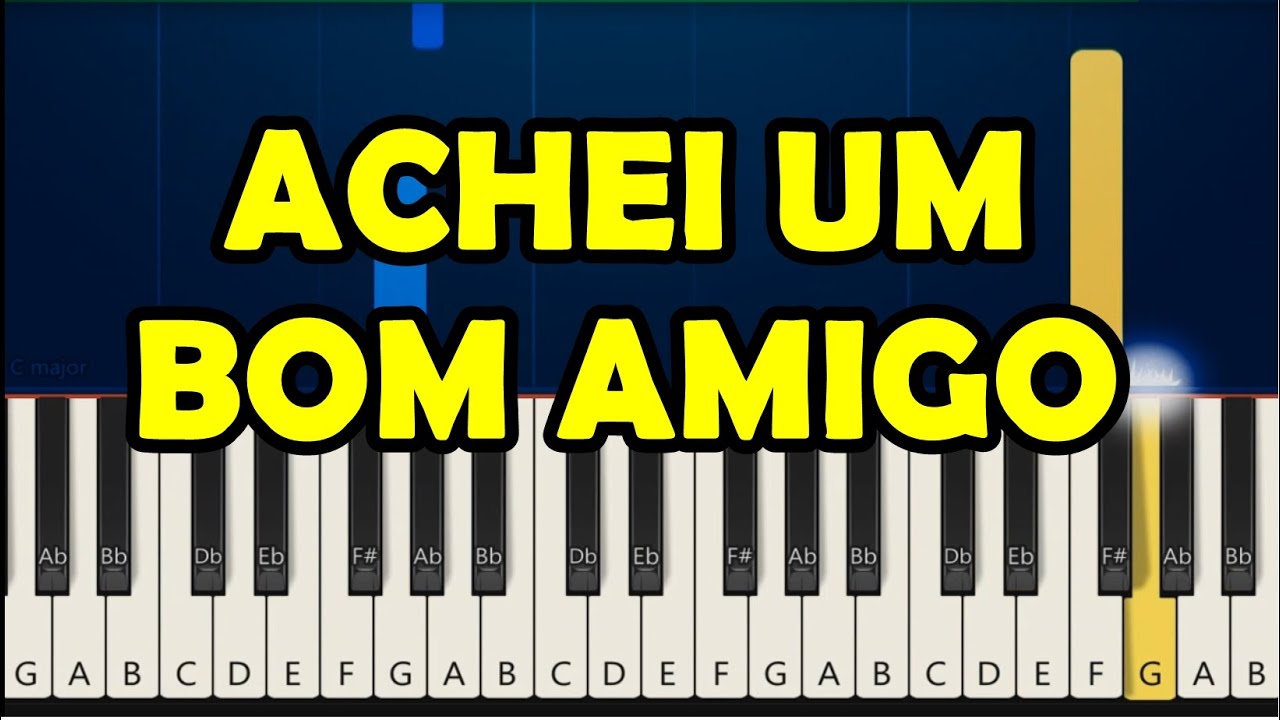 JESUS, O BOM AMIGO (198 DA HARPA CRISTÃ) - TUTORIA TECLADO