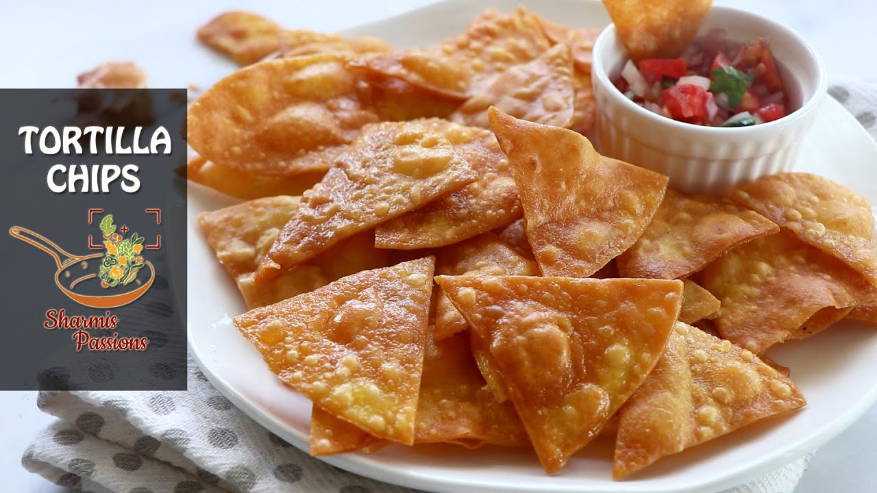 Tortilla Chips Recipe (Fried & Baked)