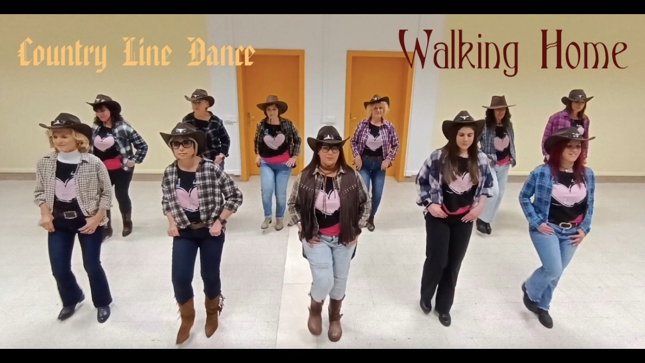 WALKING HOME Country Line Dance | Electric Slide | CSI Guarda Veneta (Ro)