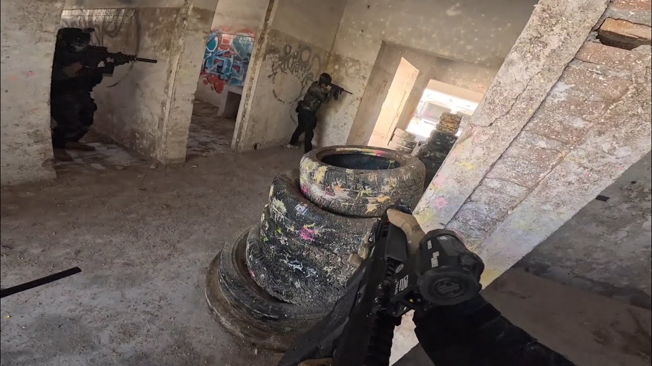 Paintball: A esto me refiero cuando digo trabajar en equipo🫡