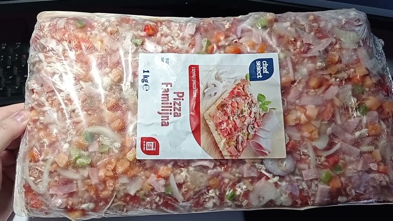 🥪 Sobie normalnie testuje żarcie dla leniwych grubasów - Pizza Familijna 1 KG