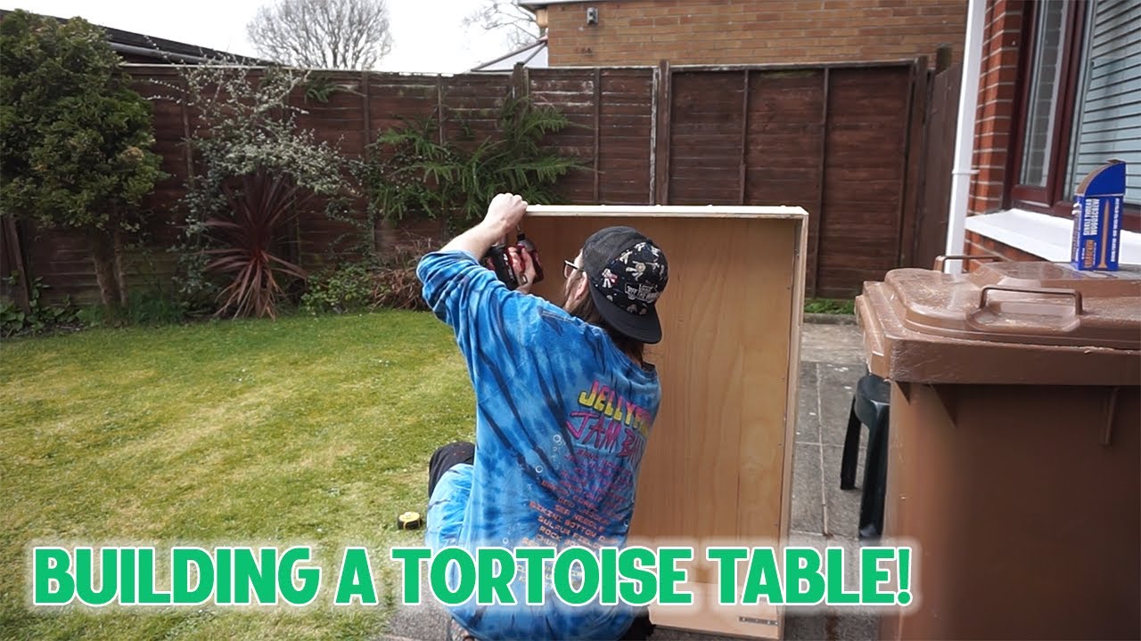 DIY Tortoise Table | AWESOME REPTILE ENCLOSURE! | NimBruh