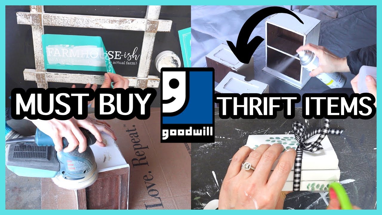 🌟THRIFT MAKEOVERS FOR CHEAP  | HIGH END THRIFT STORE FLIPS FOR LESS 🌟