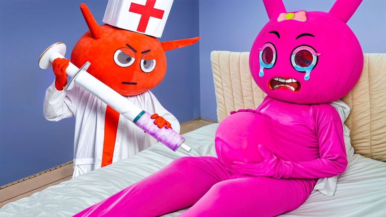 💉 Pregnant Pinki Gets Injected | Incredibox Sprunki In Real Life