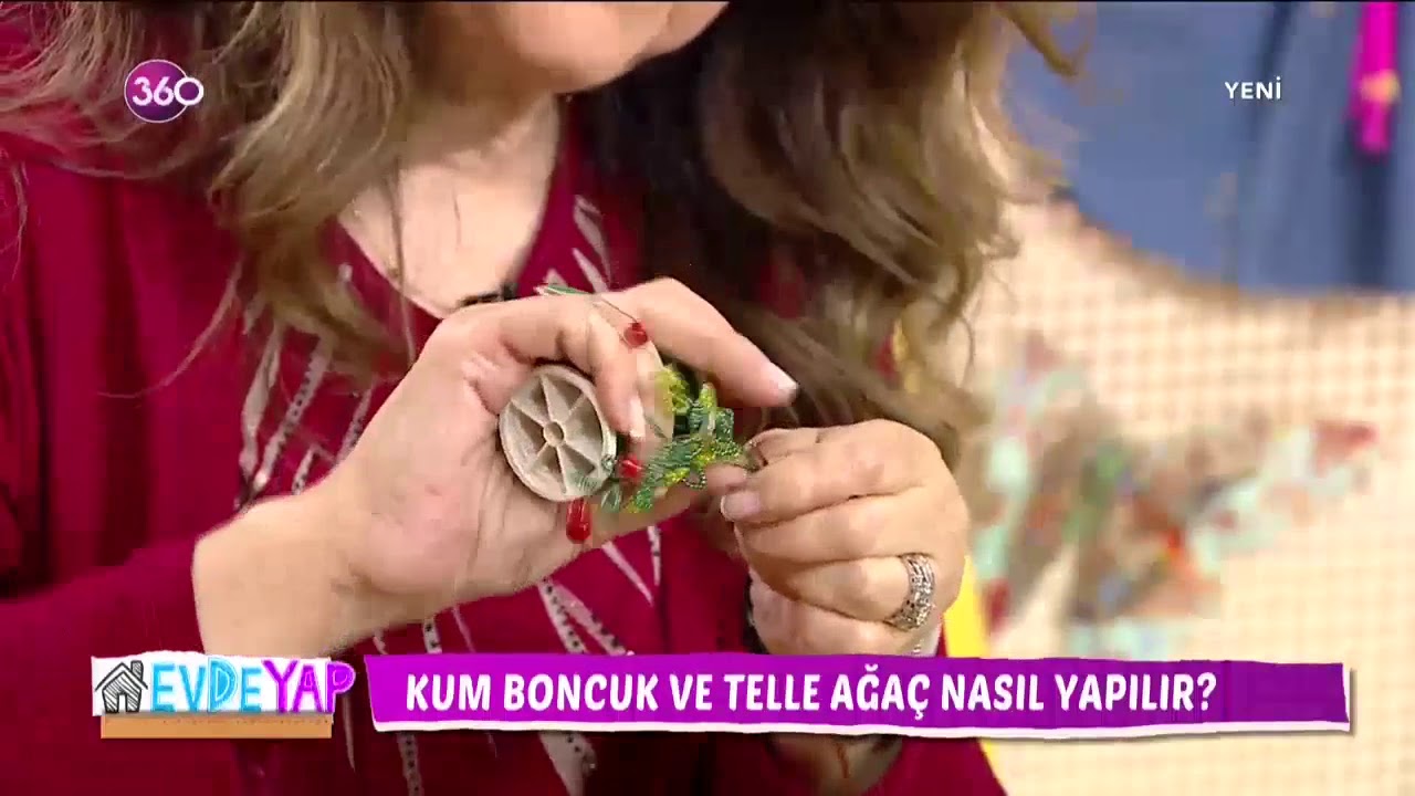 Evde Yap - Boncuktan Tel Ağaç Yapımı - 22 07 2019