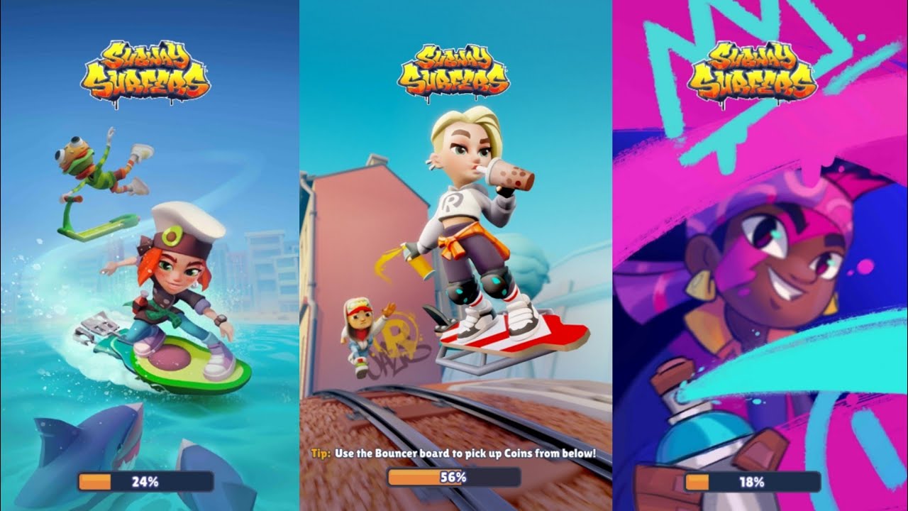 Subway Surfers : 3 Different Challenges in 3 Different World Tours of Subway Surfers 2025/24