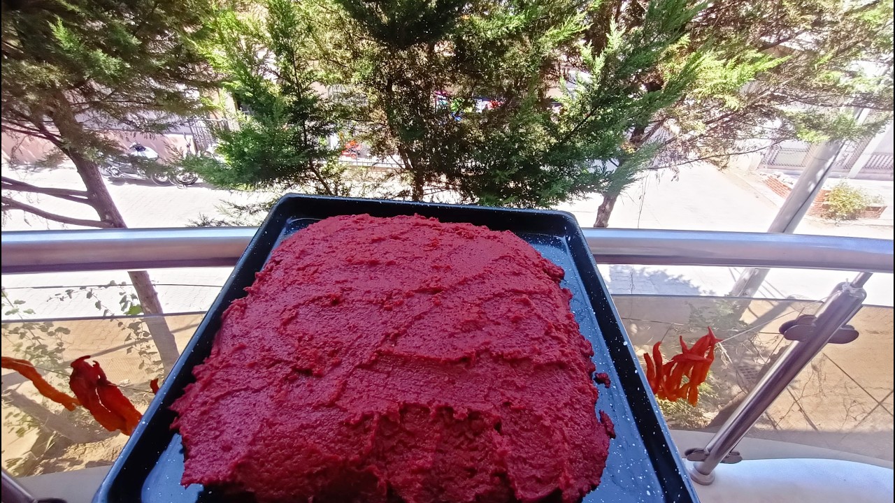 Ekşi Olmayan Salça Yapmanın Sırrı Nedir? Domates Salçası Yapımı