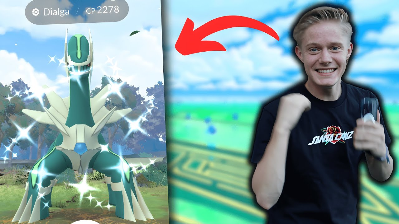 Shiny Dialga CAUGHT in Pok&eacute;mon GO! (+ Be Prepared for CRAZY updates coming)