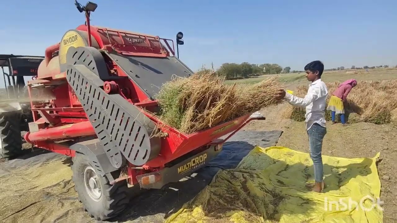 bhoor thresher multi crop basket model 4×6 dhana ma halthu