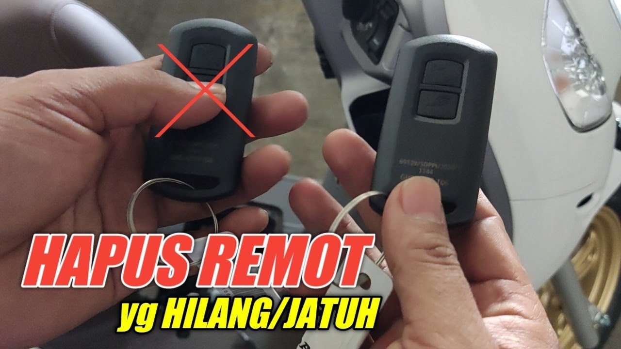 CARA MENGHAPUS REMOT YANG HILANG, SCOOPY 2022