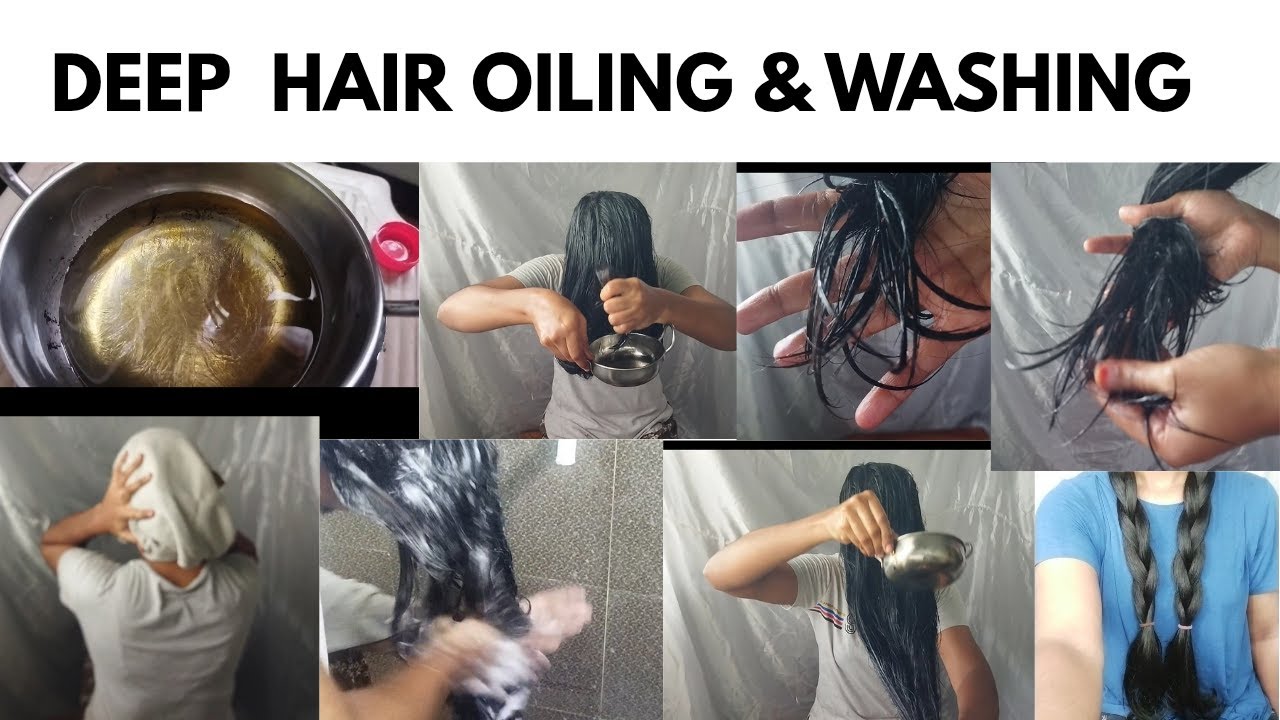 My Deep Oiling Routine || hair regrowth || long hair care || hair washing || combing |Ancient Secret