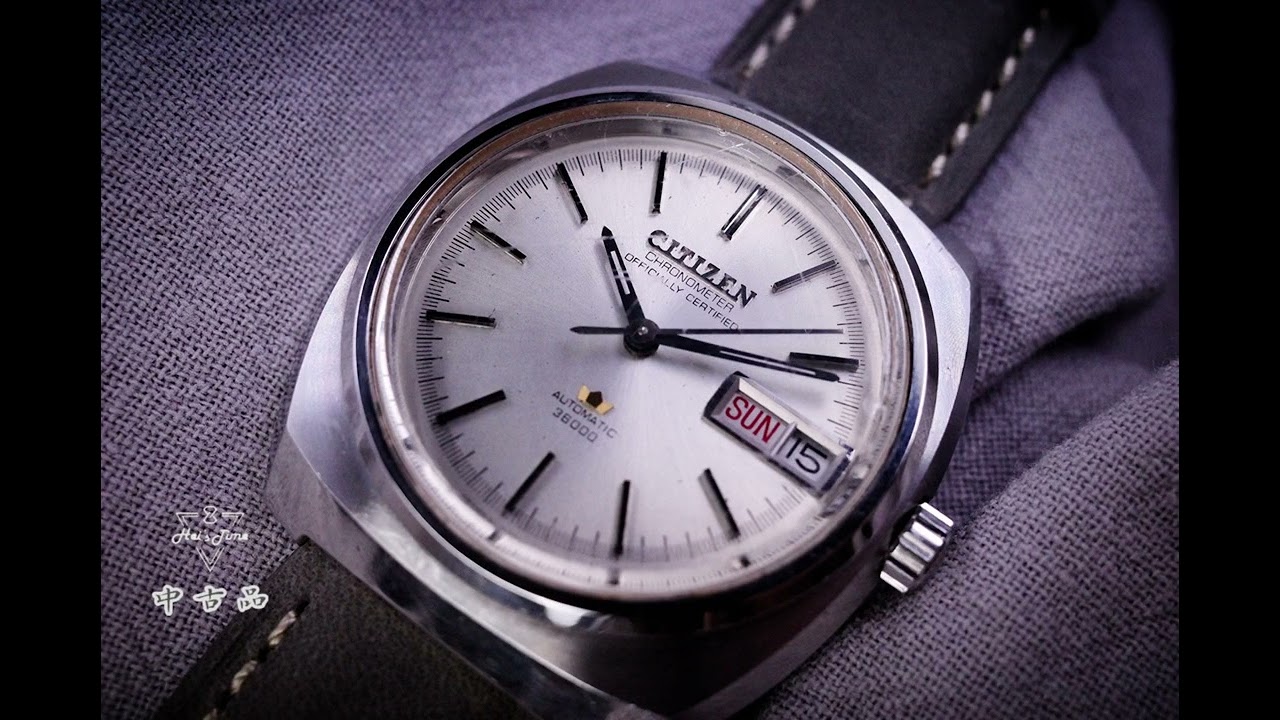 ✨ CITIZEN・中古腕錶 ✨「金元寶」Chronometer｜官方認證｜自動 36000｜1970 年代出品