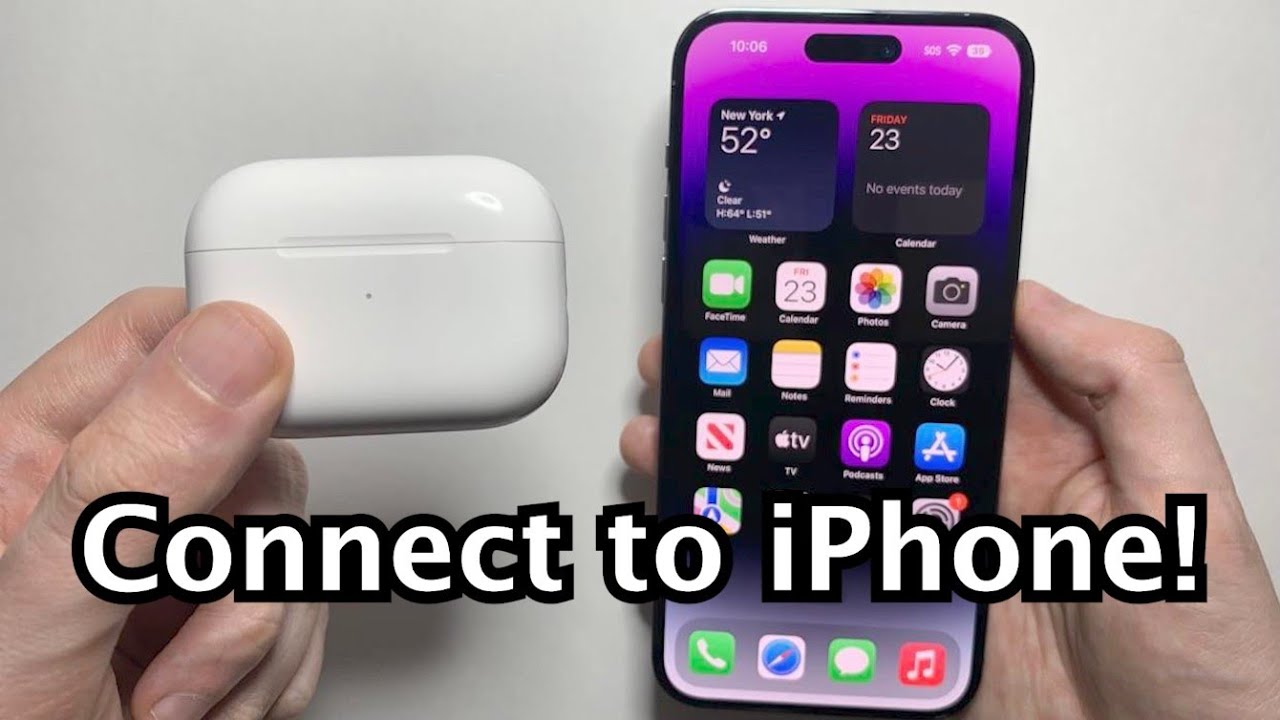 How to Connect AirPods Pro 2 to iPhone!