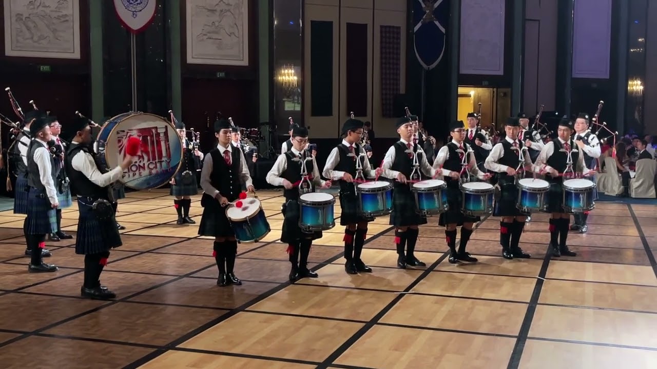 Singapore St Andrew's Society Ball 24 - Lion City Pipe Band Set 2