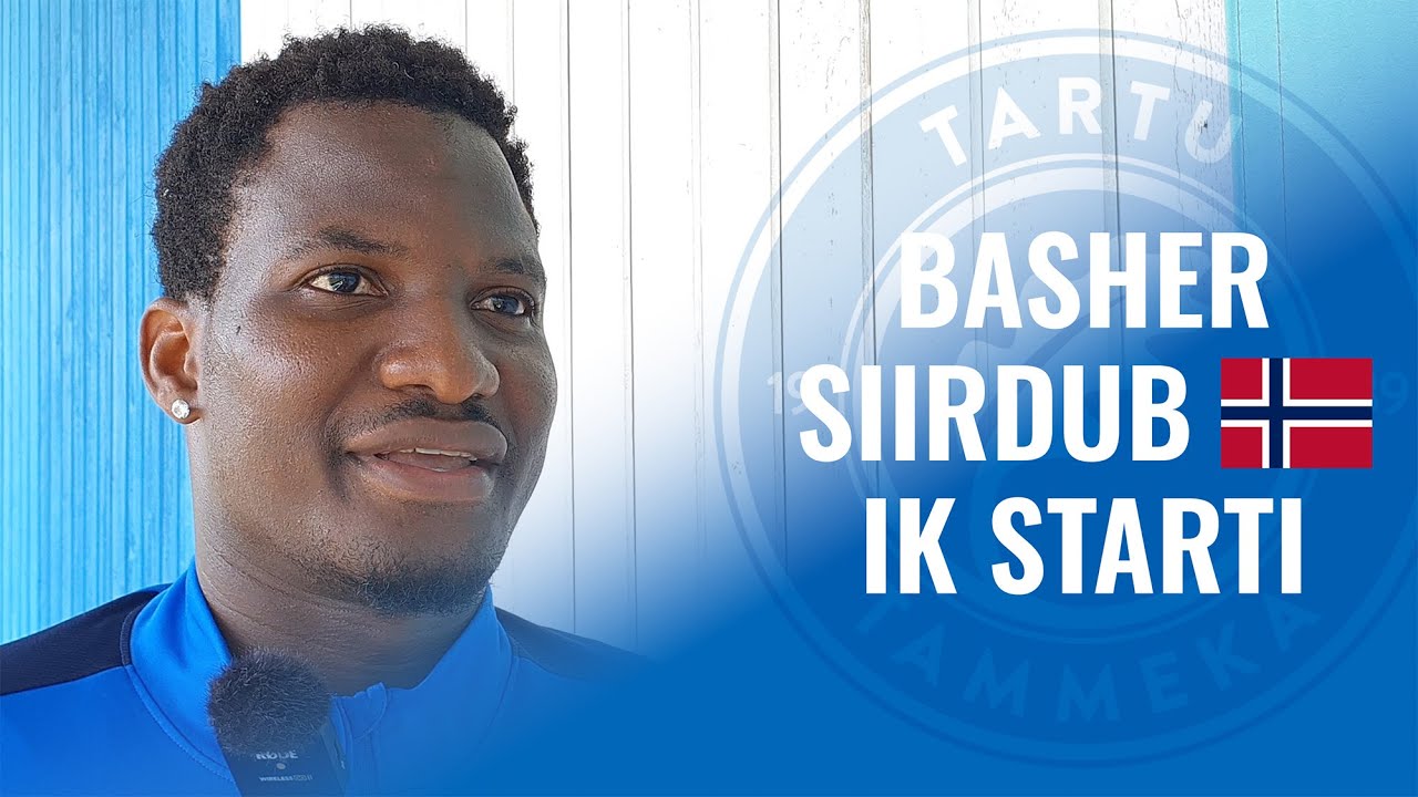 IK Starti siirduv Ahmed Adebayo Basher Tammeka fännidest, väravatest ja elust Tartus