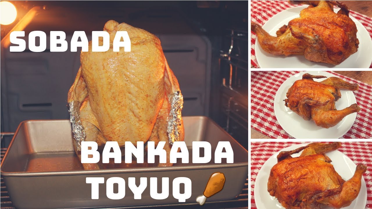 Sobada Nar Kimi Qızarmış Bütöv Toyuq. Fərqli Üsulla, Super Ləzzətli Toyuq Resepti