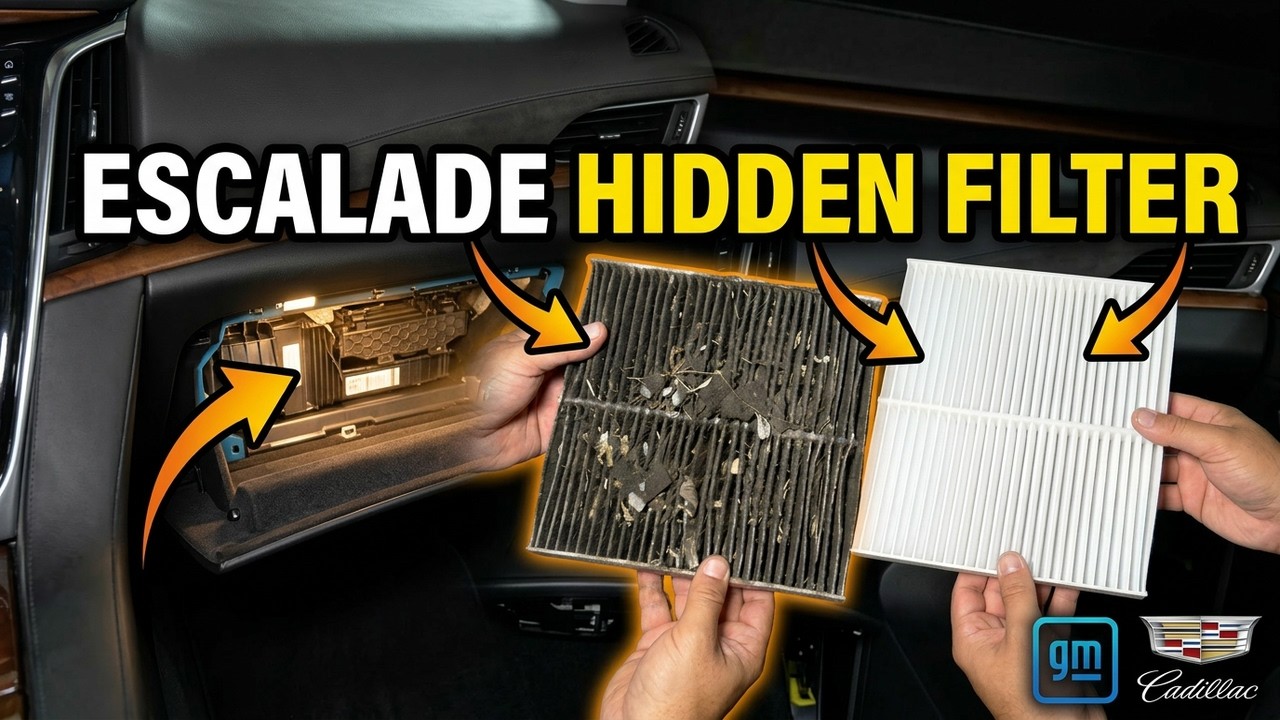 2015-2020 Cadillac Escalade Cabin Filter Replacement Yukon Tahoe WIX Amsoil
