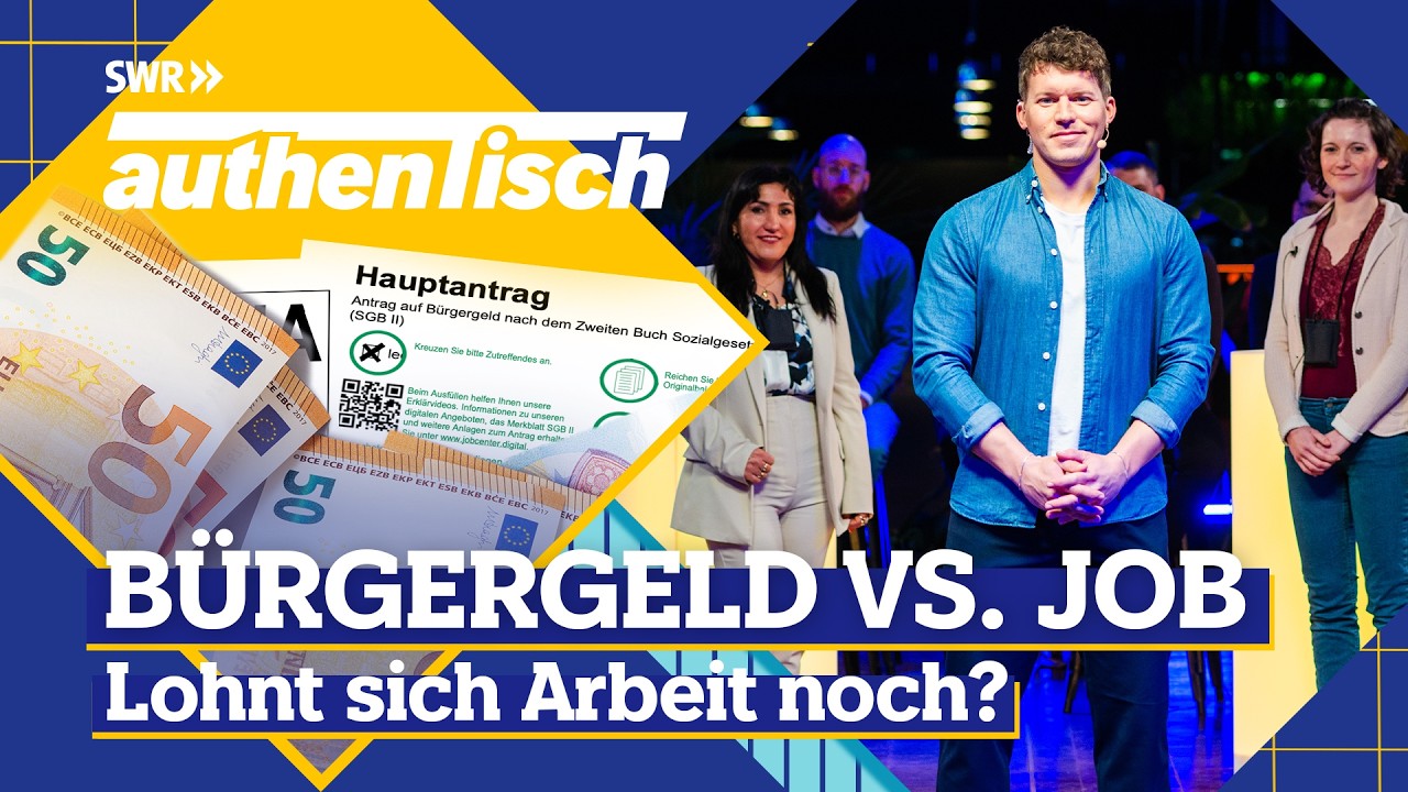 B&uuml;rgergeld vs. Job: Lohnt sich Arbeit noch? | AuthenTisch