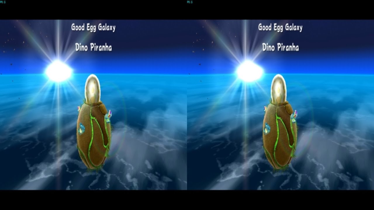 Super Mario Galaxy 3D Dino Piranha