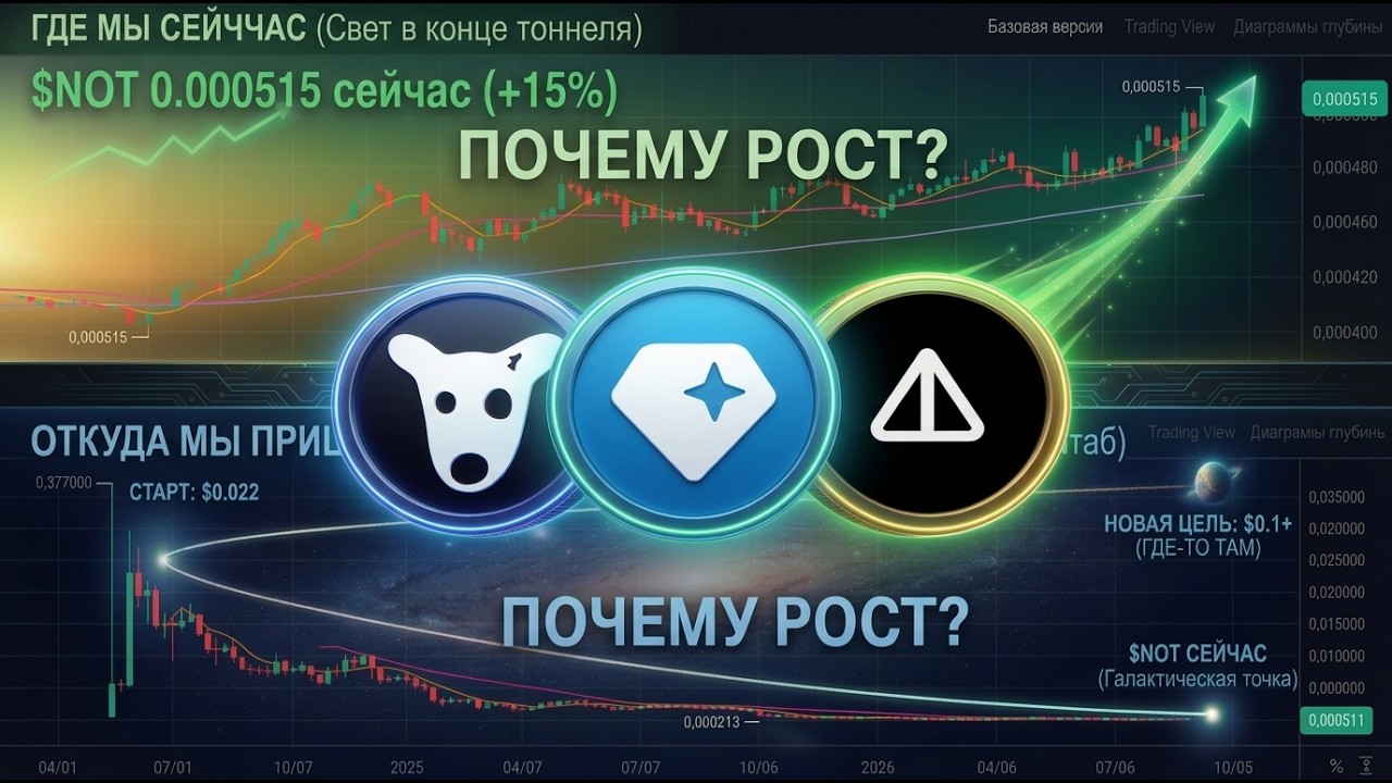 NOT GRAM DOGS: почему рост? GRAM WALLET?