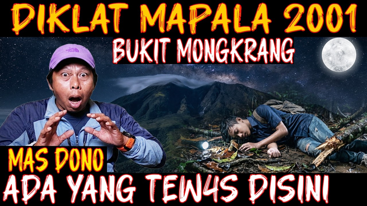 PENDAKI SENIOR BICARA!! HOROR NYA BUKIT MONGKRANG. PENEMUAN M4Y4T BIKIN ACARA MAPALA JADI MENCEKAM!!