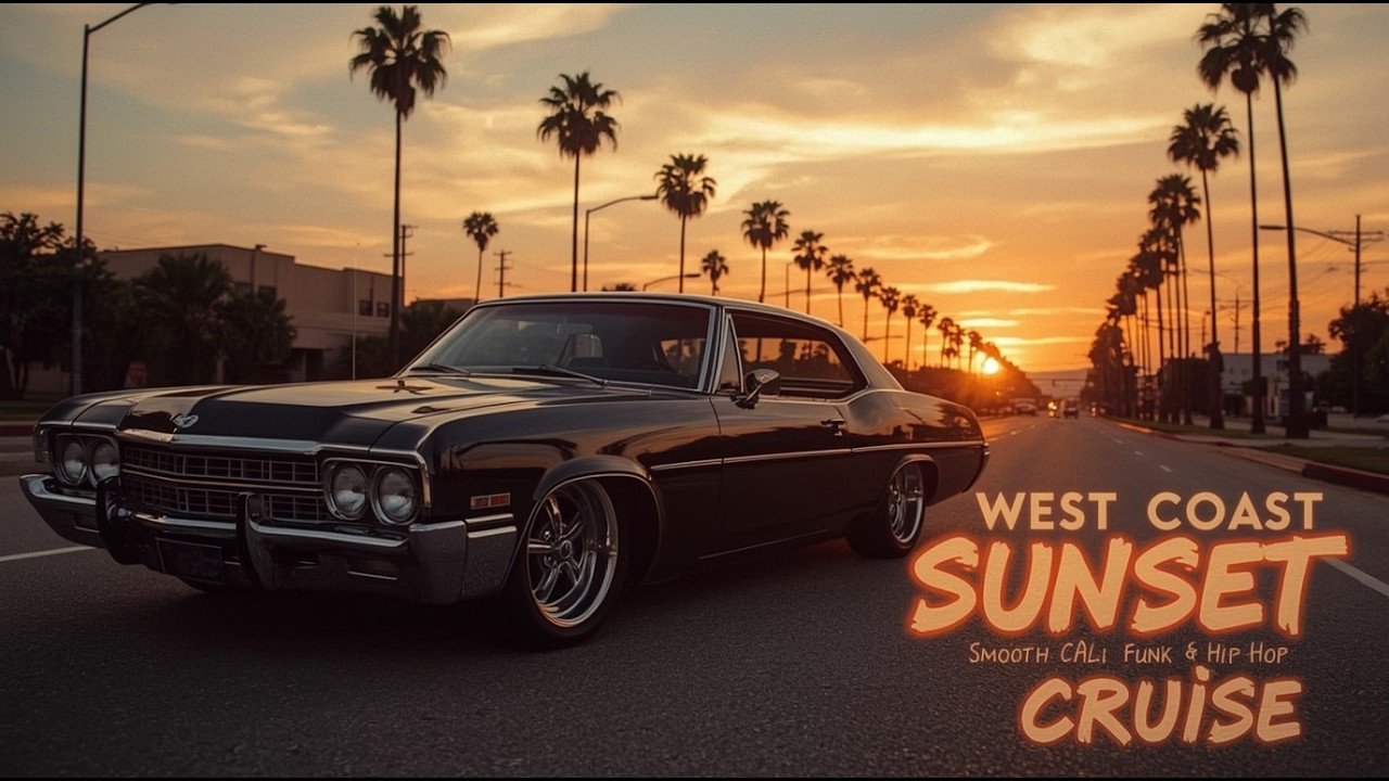 🌇 West Coast Sunset Cruise – Smooth Cali Funk & Hip Hop Flow