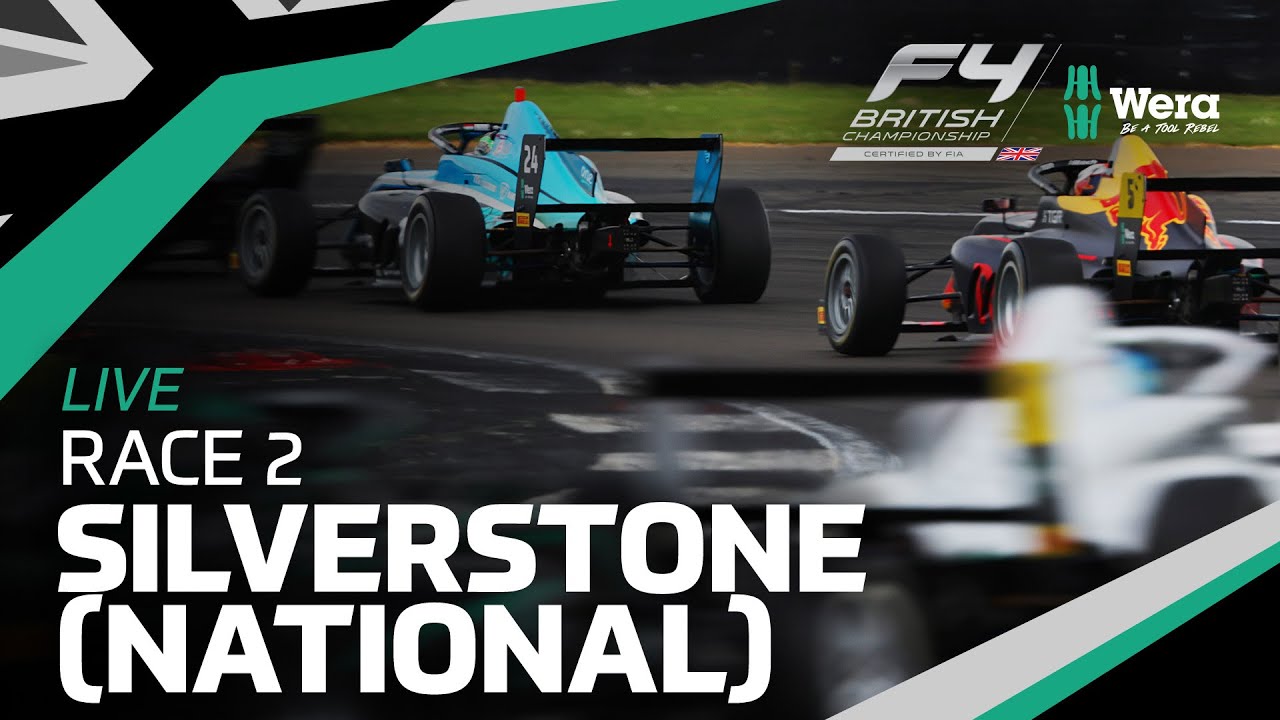 📺 LIVE | Race 2 | Round 9, Silverstone National | Wera Tools British F4
