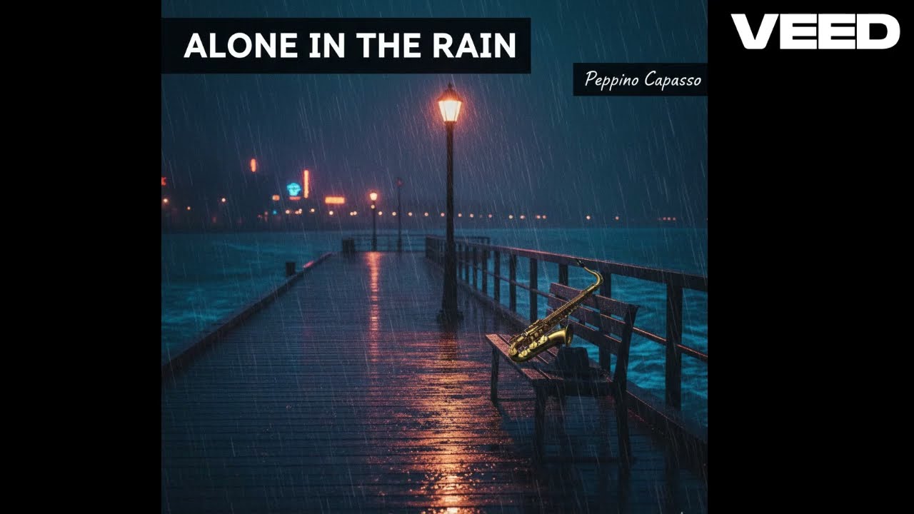 Alone in the Rain 🌧️ Emotional Saxophone Solo Lo Fi   Ambient