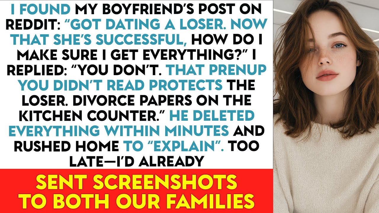 I Found My Boyfriend’s Post On Reddit: “Got Dating A Loser. Now That She’s Successful, How Do I..